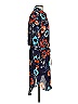 Haute Hippie 100% Silk Print Blue Casual Dress Size XS - photo 3