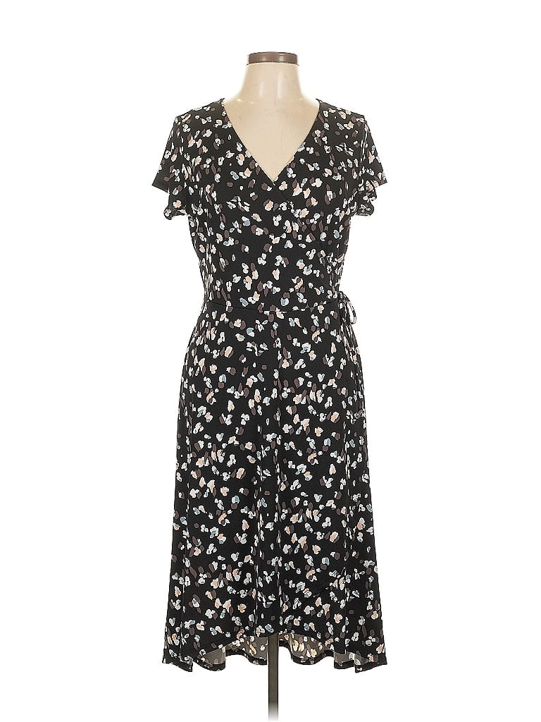 Gilli Print Black Casual Dress Size L 54 off ThredUp