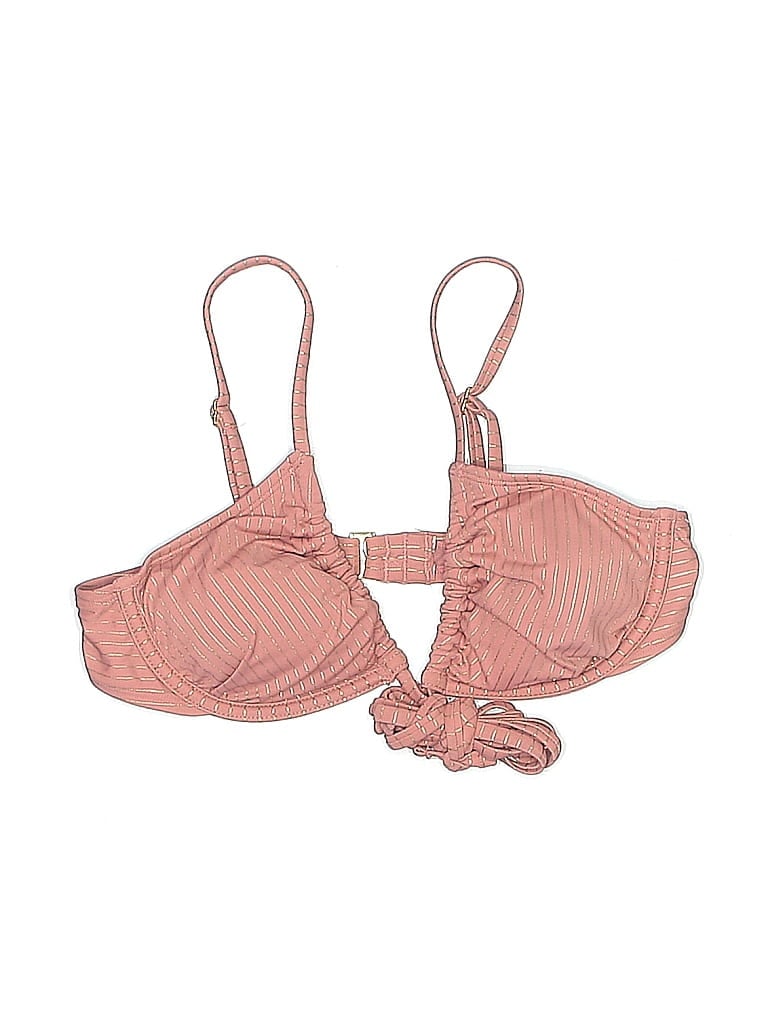 Pre-owned Wild Fable Swimsuit Top Pink Swimwear