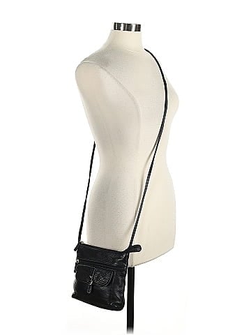 Stone Mountain Leather Crossbody Bag (view 2)