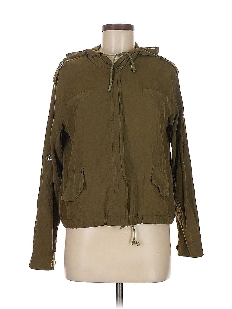 Pre-owned Brandy Melville Jacket In Green