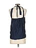 Morrissey Blue Sleeveless Blouse Size 0 - photo 2