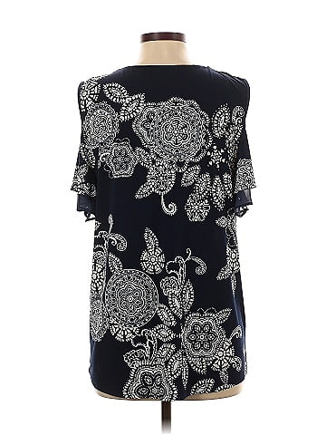 JM Collection Sleeveless Blouse (view 2)