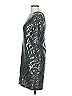 Roz & Ali Metallic Silver Cocktail Dress Size 10 - photo 5