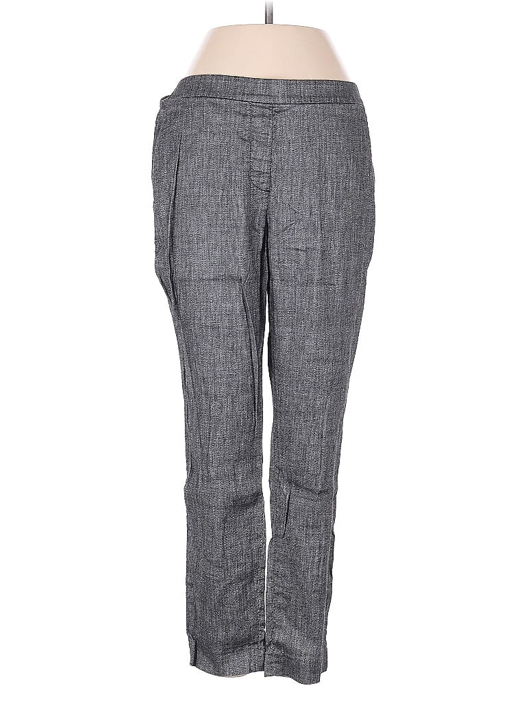 Pre-owned Theory Dress Pants In Gray