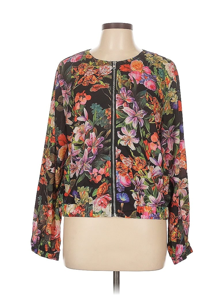 Click to view more detailed imagery on our partner's website Pre-owned Baccini 3/4 Sleeve Blouse In Black