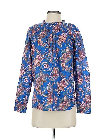 Liberty Art Fabrics for J.Crew Long Sleeve Blouse (view 1)