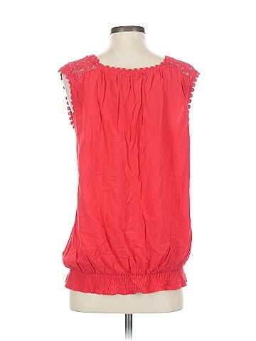 Blue Rain Sleeveless Blouse (view 2)