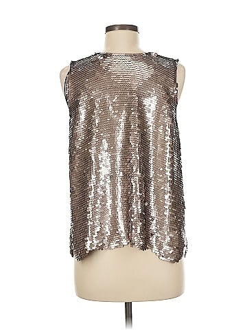 Paper Crown Sleeveless Blouse (view 2)