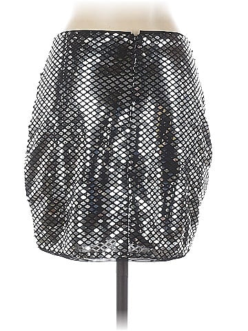 Superdown Faux Leather Skirt (view 2)