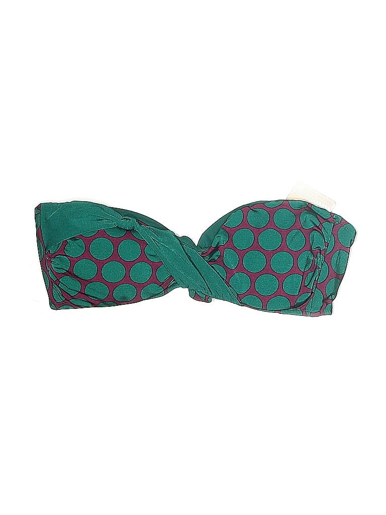 Salinas Swimsuit Top Teal Swimwear In Green