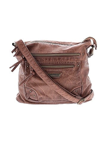 Stone Mountain Leather Crossbody Bag (view 1)