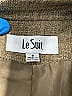 Le Suit Tweed Brown Blazer Size 8 - photo 6