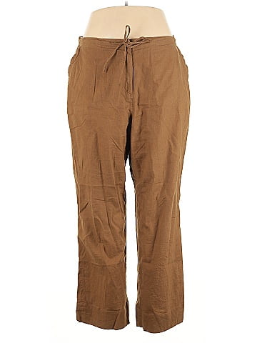 Karen Scott Sport Linen Pants (view 1)