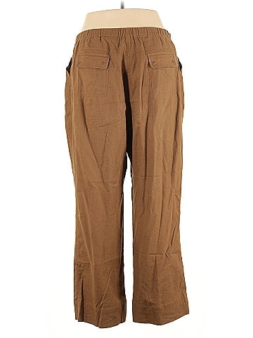 Karen Scott Sport Linen Pants (view 2)