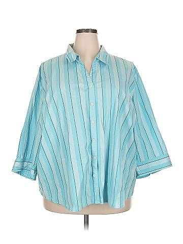 Liz & Me 3/4 Sleeve Blouse (view 1)