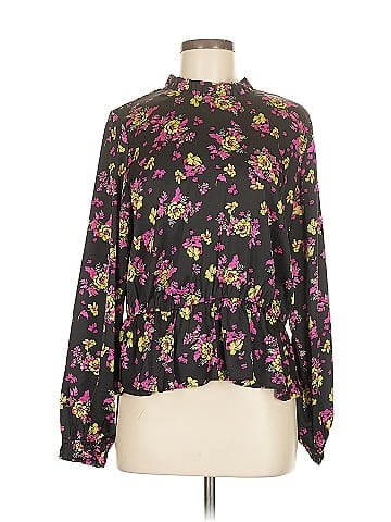 Scoop Long Sleeve Blouse (view 1)