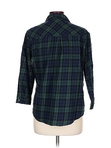 Heartloom 3/4 Sleeve Button-Down Shirt (view 2)