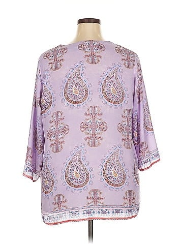 Violet & Claire 3/4 Sleeve Blouse (view 2)