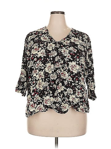 Fun2Fun 3/4 Sleeve Blouse (view 1)