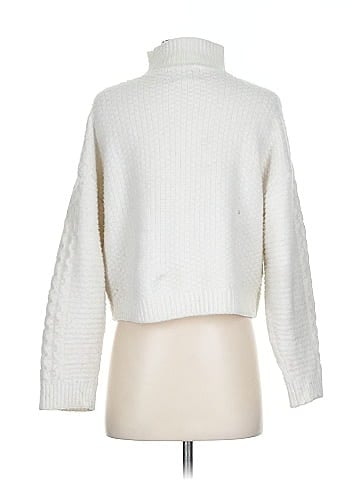 Pink Rose Turtleneck Sweater (view 2)