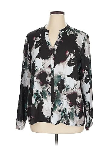Jennifer Lopez Long Sleeve Blouse (view 1)