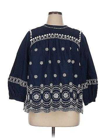 Crown & Ivy 3/4 Sleeve Blouse (view 1)