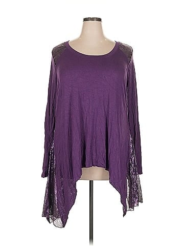 Ashley Stewart Long Sleeve Top (view 1)