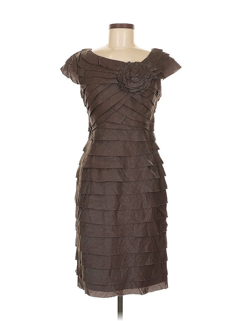 DRESSBARN Pre-owned Cocktail Dress In Brown
