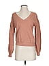 Monrow 100% Cotton Tan Pullover Sweater Size XS - photo 1