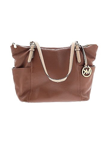 MICHAEL Michael Kors Leather Shoulder Bag (view 1)