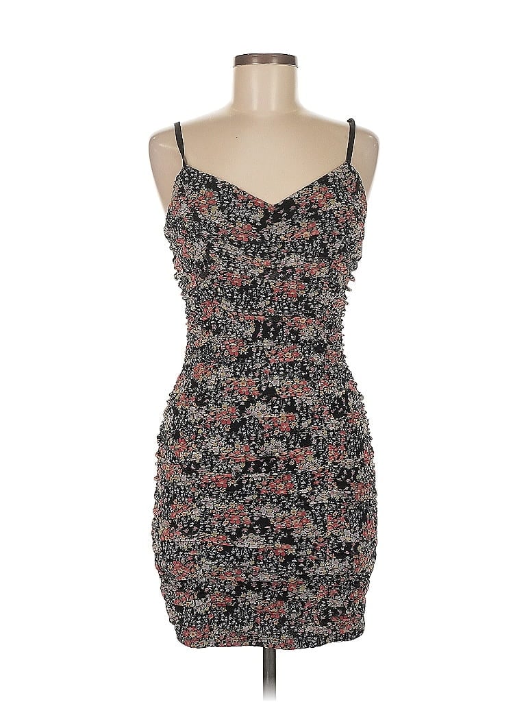Haute Monde Paisley Black Cocktail Dress Size M - photo 1