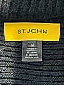 St. John Black 3/4 Sleeve Blouse Size M - photo 7