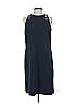 Julia Jordan Solid Blue Casual Dress Size 4 - photo 1