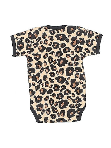 Laughing Giraffe Short Sleeve Onesie (view 2)