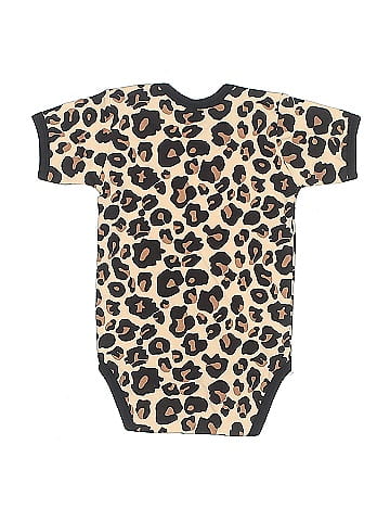 Laughing Giraffe Short Sleeve Onesie (view 2)