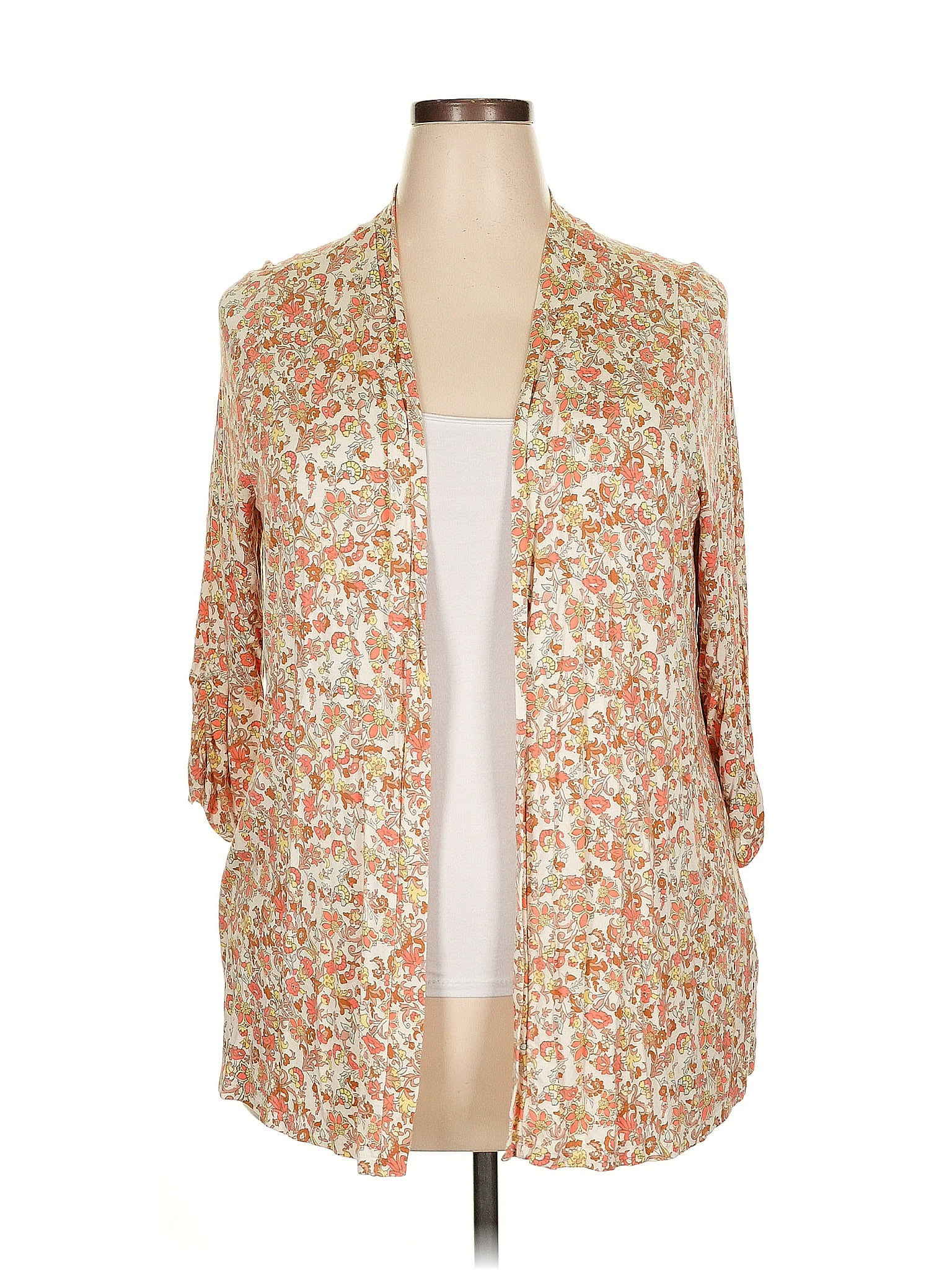 Lane Bryant Ivory Kimono Size 18