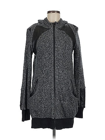 Blanc Noir Zip Up Hoodie (view 1)