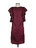 Sunner Burgundy 3/4 Sleeve Silk Top Size 2 - photo 2