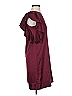 Sunner Burgundy 3/4 Sleeve Silk Top Size 2 - photo 4