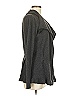 C by Bloomingdales 100% Cashmere Gray Cashmere Cardigan Size M - photo 3