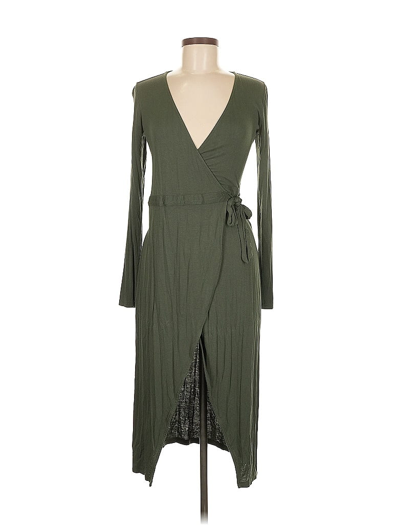 Pre-owned Forever 21 Kimono In Green