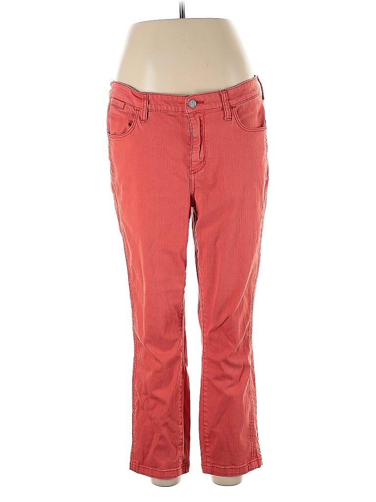 Pre-owned Pilcro And The Letterpress Jeans In Red