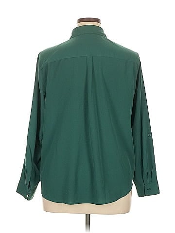 Roz & Ali Long Sleeve Blouse (view 2)