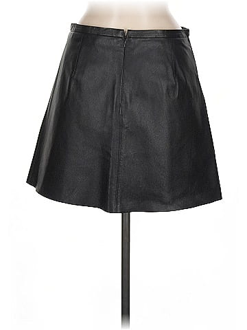 Cupcakes & Cashmere Leather Skirt (view 2)