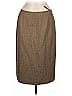 Le Suit 100% Polyester Brown Formal Skirt Size 8 - photo 1