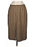 Le Suit 100% Polyester Brown Formal Skirt Size 8 - photo 2