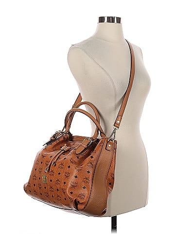 MCM Visetos Drawstring Satchel (view 2)