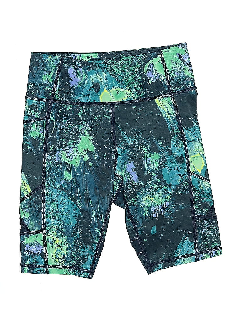 Fila Sport Graphic Teal Athletic Shorts Size S - photo 1