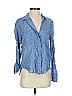 Bella Dahl Blue Long Sleeve Blouse Size XS - photo 1
